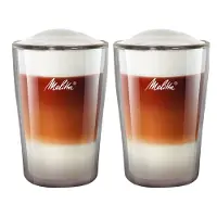 Melitta latte macchiato glazen (2 stuks)