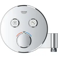 GROHE Grohtherm SmartControl Thermostatiche Douchekraan - Inbouw mengkraan - Met omstelling - Met douchekophouder