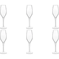 Luigi Bormioli Vinea Champagneflûte – 20 cl – 6 stuks