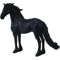 Collecta Figurine - Friese Hengst - (Xl) - Paarden - Handgeschilderd - Miniatuur