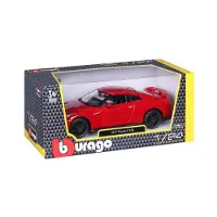 Bburago Nissan GT-R rood 2017 1:24