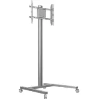Multibrackets M Display Stand 180 Single - Pied - pour Écran LCD - aluminium - argent - Taille d'écran : 32"-63"