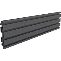 Multibrackets M Pro Series - Single Screen Rail 48cm Black