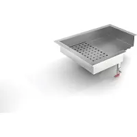 CombiSteel Professionele Crushed Ice Bak 1/1 Gn Inbouw Rvs Aisi 304 | | 7013.2720 | Horeca