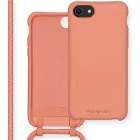 IMoshion Color Backcover met afneembaar koord voor de Apple iPhone SE (2022 / 2020) / 8 / 7 - Peach