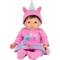 Tiny Treasures Poppenkleding - Eenhoorn - - OneSize - Poppenkleding