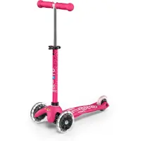 Micro mobility Mini Step Deluxe LED - Roze