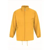 B&C Heren regenkleding - Sirocco windjas/regenjas in het zonnebloemgeel -
