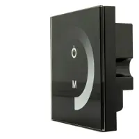 Groenovatie LED Touch Dimmer 12V-24V, 8A, Zwart
