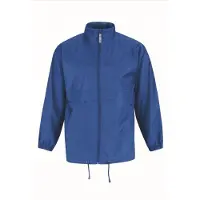 B&C Heren regenkleding - Sirocco windjas/regenjas in het kobaltblauw -