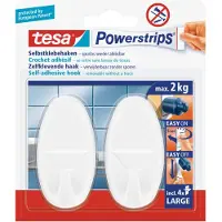 TESA 6x Powerstrips haken ovaal large - Klusbenodigdheden -