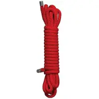 Ouch! Japans Bondage Touw Rood Soft Nylon - 5 Meter