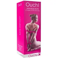 Ouch! by Shots OUCH! – Japanse Bondage Touw voor de Wildste Fantasieën 10 Meter – Roze