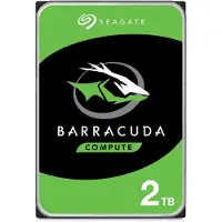 Seagate BarraCuda 2Tb Interne Harde Schijf Zilver