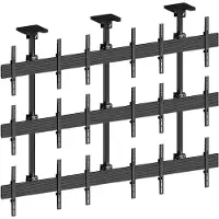 Multibrackets MBC3X3U flat panel plafond steun 165,1 cm (65'') Zwart