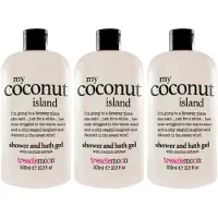 Treaclemoon 3x Bad En Douchegel My Coconut Island 500 Ml