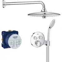GROHE Grohtherm Smartcontrol 260 inbouw regendoucheset met 6 straalsoorten Ø26cm chroom