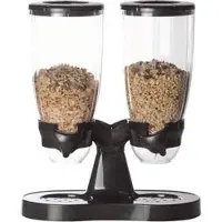 COSY&TRENDY CORNFLAKESDISPENSER METAL LOOK - ZWART2500ML PER DISPENSER