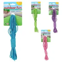 Outdoor Fun Chinese Springelastiek 10 m Assorti
