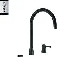 Selsiuz 3-in-1 kokend water kraan met single boiler gun metal