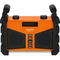 Technisat Robuuste DAB+ radio en IP65 spatwaterdicht - DigitRadio 230 - Oranje