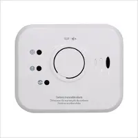 Fireangel NM-CO-10X-INT Koolmonoxidemelder Incl. batterij (10 jaar), Naar draadloos om te zetten werkt op batterijen Detectie van Koolmonoxide