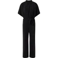 Sisters point Jumpsuit zwart / zilver