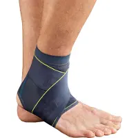 Push Sports 8 Rechtsbenige Enkelbrace Antraciet M