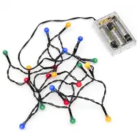 Konstsmide Lichtsnoer - led kerstverlichting binnen - 50 lampjes - 3.92 meter - m