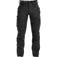 Dassy Werkbroek stretch Helix Extra lang 146 / Zwart