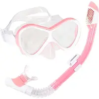 Atlantis Abaco Combo - Snorkelset - Duikbril - Snorkel - Kinderen - Roze