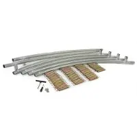 Viking Sports Trampoline 305 cm zwart - met veiligheidsnet & ladder - tot 120 kg