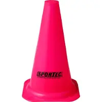 Sportec afbakenkegels lichte kwaliteit Pink 40 cm