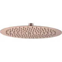Best design Regendouchekop lyon rond 30 cm mat rose goud