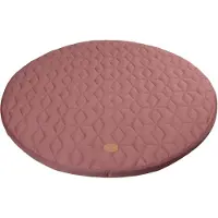Filibabba Spielteppich - Quilt - Ø 90 cm - Wild Rose - - One Size - Spielteppiche
