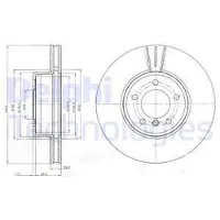 Delphi Remschijf BG9341C