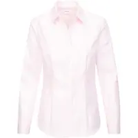 Seidensticker Slim Fit Dames Overhemd roos, Effen