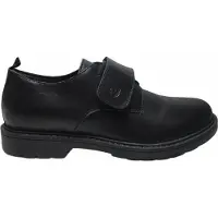 Naturino velcro effen lederen klassieke schoenen Abbey zwart mt 35