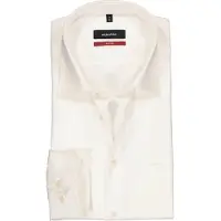 Seidensticker Regular Fit Overhemd ecru, Effen