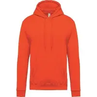 Gildan Oranje sweater/trui hoodie voor heren - Holland feest kleding -