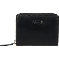 Bric's Monte Rosa Creditcard etui RFID Leer 10.5 cm nero