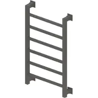 Eastbrook Loxley radiator 80 x 60cm 216 watt antraciet