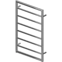 Eastbrook Kenilworth radiator 80 x 50cm 167 watt chroom