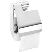 Tiger Nomad toiletrolhouder met klep - chroom