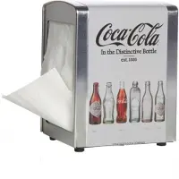 COSY&TRENDY COCA COLA SERVETHOUDER 10,1X9,8XH14,1CMMETAAL DESIGN GESCH. VH FLESJE