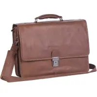 The Chesterfield Brand Shay Aktentas leer 41 cm cognac