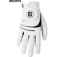 Footjoy Weathersof Rechts Golf handschoenen He Wit L
