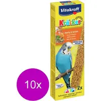 Vitakraft Parkiet Kracker Honing 2 in 1 - 10 stuks