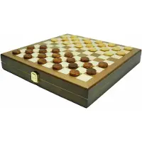 HOT Games Schaak-Dam-Backgammon Cassette 29x29cm