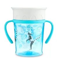 Canpol Babies JUNGLE babybeker 360° 270ml - 6m+ Turkoois